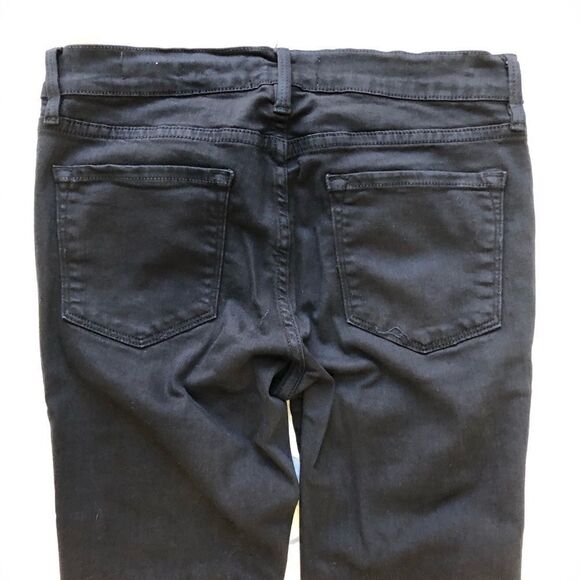 Frame De Jeanne Black Distressed Skinny Jeans - Women’s 28 - Picture 5 of 9